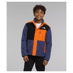 The North Face Boys Forrest Fleece Mashup Jacket Sz S (7-8) Outdoors Gorpcore